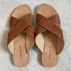 Womens Trask Leather Sandals
